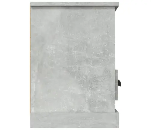 Tv Skapītis, Betona Pelēks, 100X35X50 Cm, Inženierijas Koks Vidaxl