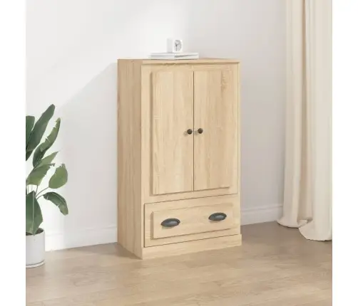 Augstais Skapītis, Ozola, 60X35,5X103,5 Cm, Inženierijas Koks Vidaxl