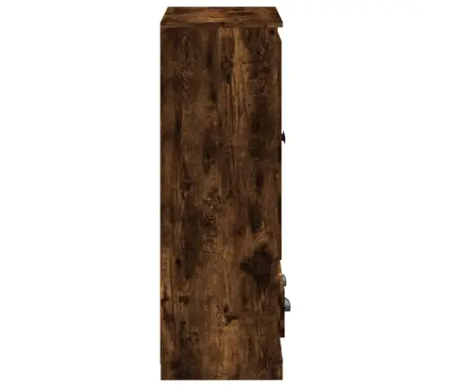 Augstais Skapītis, Ozola, 60X35,5X103,5 Cm, Inženierijas Koks Vidaxl