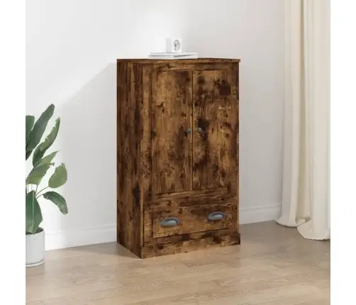 Augstais Skapītis, Ozola, 60X35,5X103,5 Cm, Inženierijas Koks Vidaxl