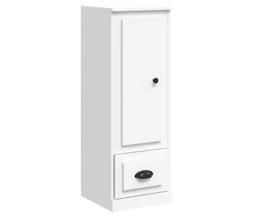 Augstais Skapītis, 36X35,5X103,5 Cm, Inženierijas Koks, Balts Vidaxl