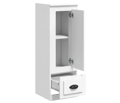 Augstais Skapītis, 36X35,5X103,5 Cm, Inženierijas Koks, Balts Vidaxl