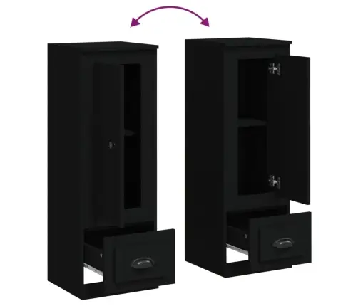 Augstais Skapītis, Balts, 36X35,5X103,5 Cm, Inženierijas Koks Vidaxl