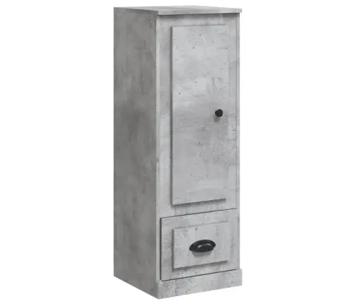 Kõrge Kapp, Betoonhall, 36 X 35,5 X 103,5 cm Tehispuit