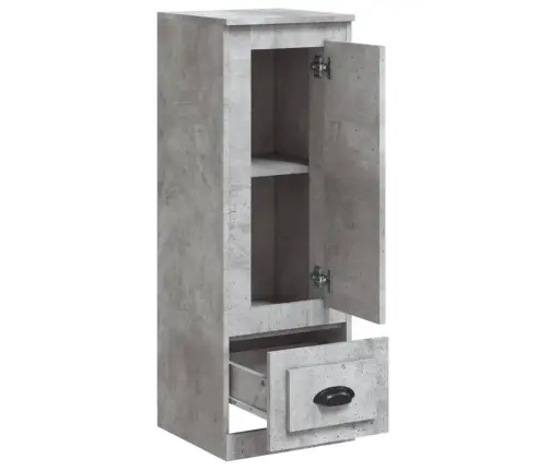 Kõrge Kapp, Betoonhall, 36 X 35,5 X 103,5 cm Tehispuit