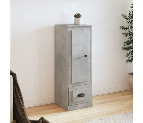 Kõrge Kapp, Betoonhall, 36 X 35,5 X 103,5 cm Tehispuit