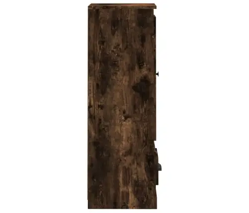 Augstais Skapītis, Ozola, 36X35,5X103,5 Cm, Inženierijas Koks Vidaxl