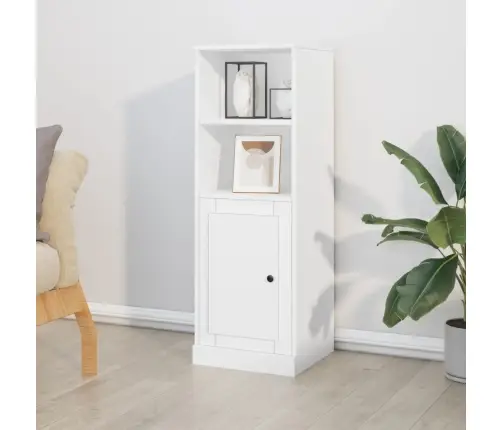 Komoda, Baltos Spalvos, 36X35,5X103,5cm Apdirbta Mediena