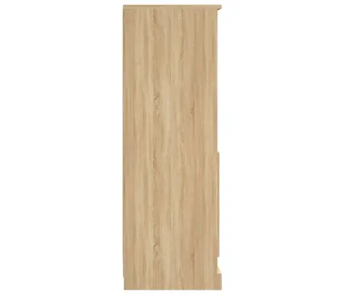 Augstais Skapis, Ozolkoka, 36X35,5X103,5 Cm, Inženierijas Koks Vidaxl