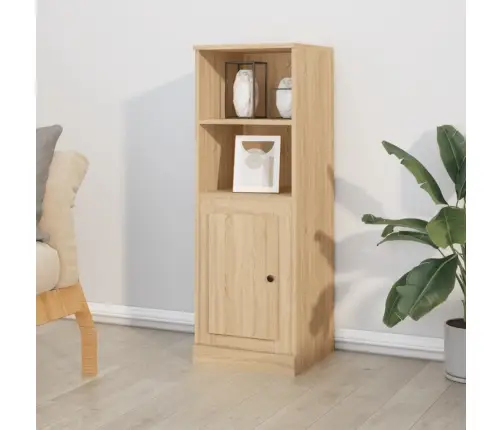 Augstais Skapis, Ozolkoka, 36X35,5X103,5 Cm, Inženierijas Koks Vidaxl