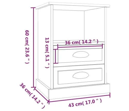 Öökapp, Kõrgläikega Valge, 43X36X60 Cm