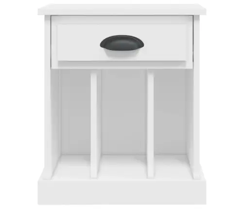 Naktinės Spintelės, 2Vnt., Baltos Spalvos, 43X36X50Cm