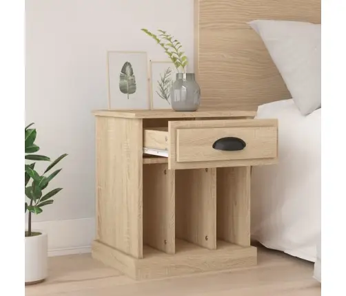 Naktinė Spintelė, Sonoma Ąžuolo Spalvos, 43X36X50Cm