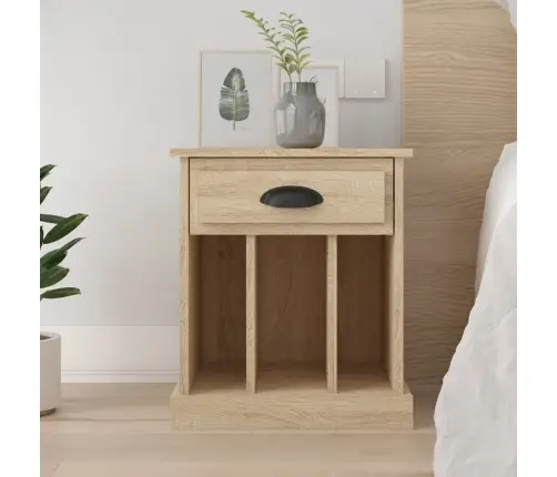 Naktinė Spintelė, Sonoma Ąžuolo Spalvos, 43X36X50Cm