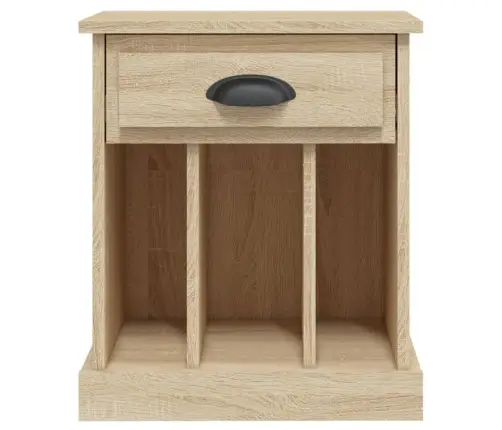 Naktinės Spintelės, 2Vnt., Sonoma Ąžuolo Spalvos, 43X36X50Cm