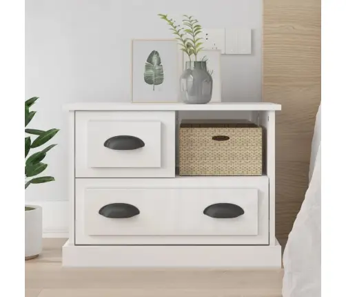 Öökapp, Kõrgläikega Valge, 60X39X45 Cm