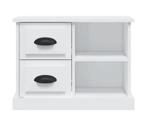 Naktsskapītis, 60X35,5X45 Cm, Balts Vidaxl