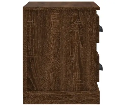 Naktsskapītis, Ozolkoka Krāsa, 60X35,5X45 Cm Vidaxl