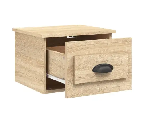 Seinale Kinnitatavad Öökapid 2 Tk Sonoma Tamm, 41,5X36X28 Cm