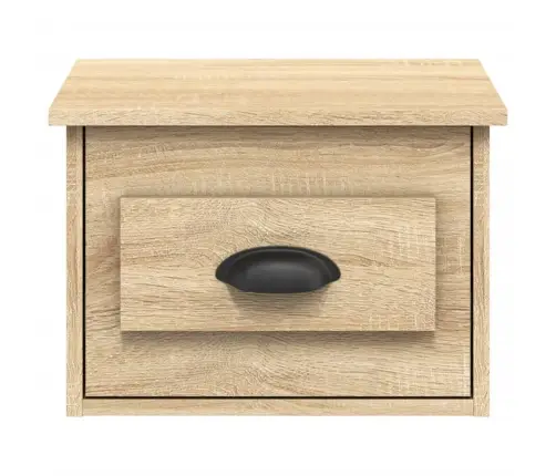 Seinale Kinnitatavad Öökapid 2 Tk Sonoma Tamm, 41,5X36X28 Cm