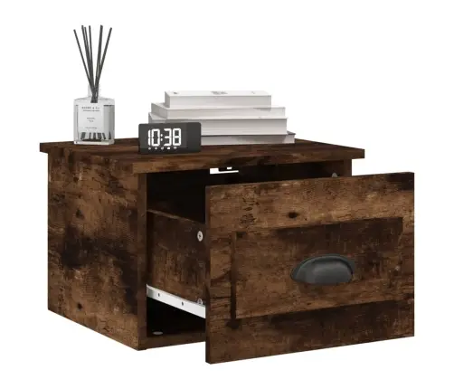 Sienas Naktsskapītis, Ozolkoka Krāsa, 41,5X36X28 Cm Vidaxl