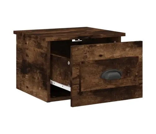 Sienas Naktsskapītis, Ozolkoka Krāsa, 41,5X36X28 Cm Vidaxl