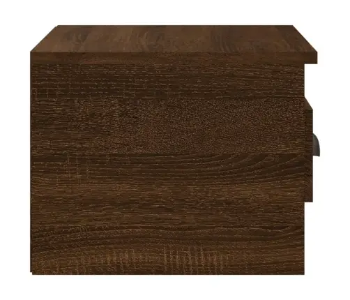 Sienas Naktsskapīši, 2 Gab., 41,5X36X28Cm, Brūna Ozolkoka Krāsa Vidaxl