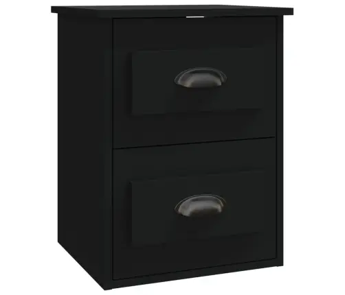 Seinale Kinnitatav Öökapp, Must, 41,5X36X53 Cm