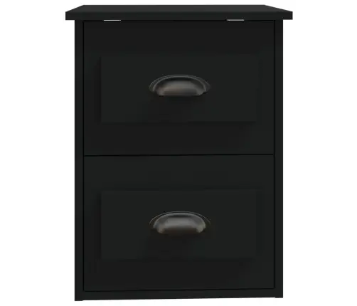 Seinale Kinnitatav Öökapp, Must, 41,5X36X53 Cm