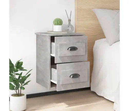 Seinale Kinnitatavad Öökapid, 2 Tk, Betoonhall, 41,5X36X53 Cm