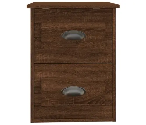 Seinale Kinnitatav Öökapp, Pruun Tamm, 41,5 X 36 X 53 Cm