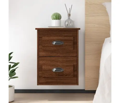 Seinale Kinnitatav Öökapp, Pruun Tamm, 41,5 X 36 X 53 Cm