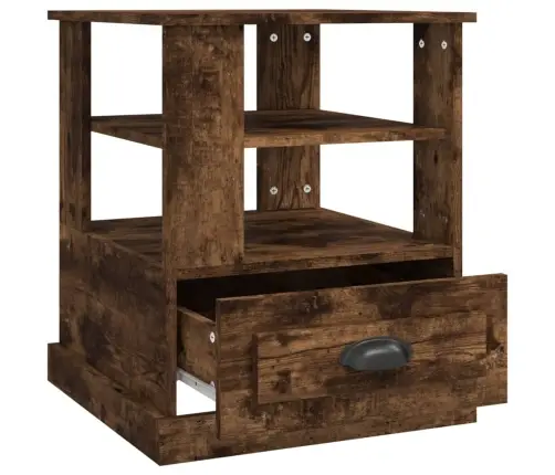 Galdiņš, Ozolkoka Krāsa, 50X50X60 Cm, Inženierijas Koks Vidaxl