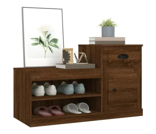 Kingakapp, Pruun Tamm, 100X42X60 cm Tehispuit