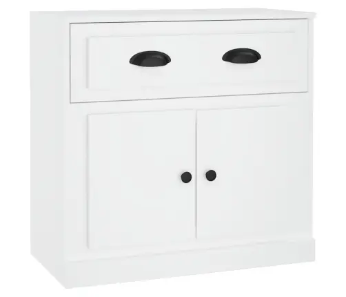 Puhvetkapp, Valge, 70 X 35,5 X 67,5 cm Tehispuit