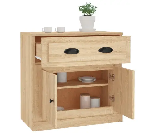 Kumode, Ozolkoka Krāsa, 70X35,5X67,5 Cm, Inženierijas Koks Vidaxl