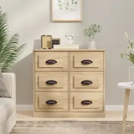 Kumode, Ozolkoka Krāsa, 70X35,5X67,5 Cm, Inženierijas Koks Vidaxl