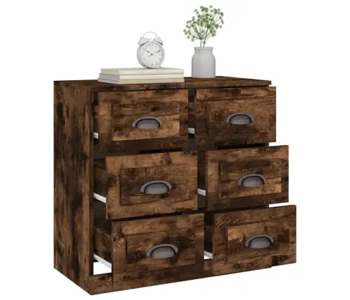 Kumode, Ozolkoka Krāsa, 70X35,5X67,5 Cm, Inženierijas Koks Vidaxl