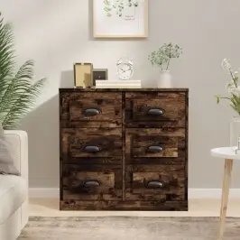 Kumode, Ozolkoka Krāsa, 70X35,5X67,5 Cm, Inženierijas Koks Vidaxl