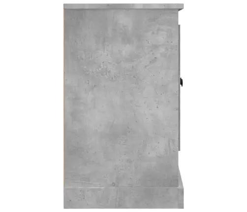 Šoninė Spintelė, Betono Pilka, 100X35,5X60cm Apdirbta Mediena