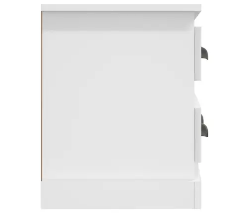 Tv Skapītis, 100X35,5X45 Cm, Inženierijas Koks, Balts Vidaxl