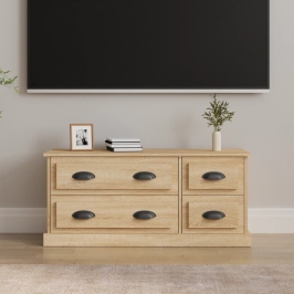 Tv Skapītis, Ozolkoka Krāsa, 100X35,5X45 Cm, Inženierijas Koks Vidaxl