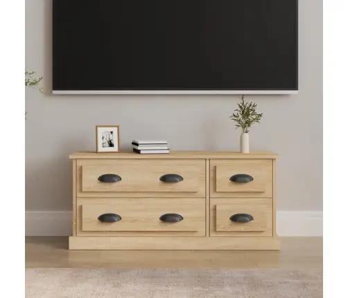 Tv Skapītis, Ozolkoka Krāsa, 100X35,5X45 Cm, Inženierijas Koks Vidaxl