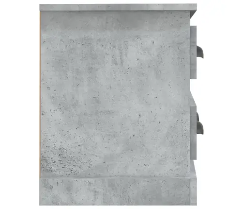 Televizoriaus Spintelė, Betono Pilka, 100X35,5X45cm Mediena Televizoriaus Spintelė, Betono Pilka, 100X35,5X45cm Mediena