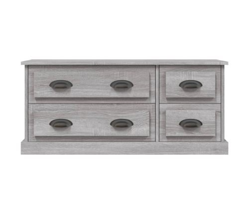 Tv Skapītis, Pelēka Ozolkoka, 100X35,5X45 Cm, Inženierijas Koks Vidaxl