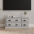 Tv Skapītis, Pelēka Ozolkoka, 100X35,5X45 Cm, Inženierijas Koks Vidaxl