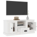 Tv Skapītis, Spīdīgi Balts, 100X35,5X45 Cm, Inženierijas Koks Vidaxl