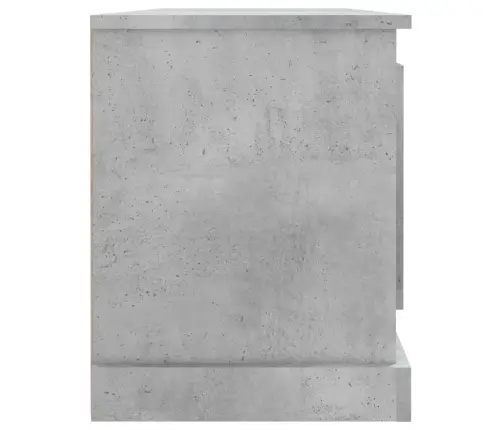 Tv Skapītis, Betona Pelēks, 100X35,5X45 Cm, Inženierijas Koks Vidaxl
