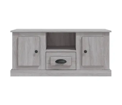 Tv Skapītis, Pelēka Ozolkoka, 100X35,5X45 Cm, Inženierijas Koks Vidaxl