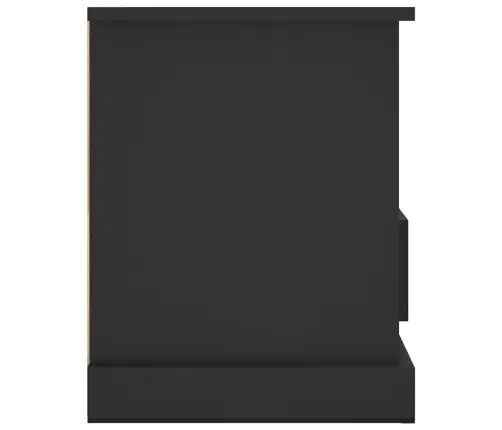 Telerikapp, Must, 93X35,5X45 cm Tehispuit